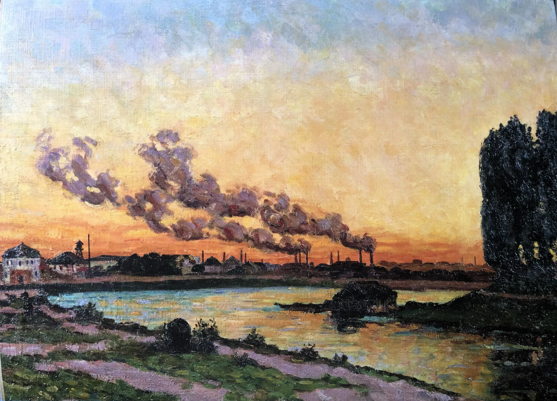 SUNSET AT IVRY