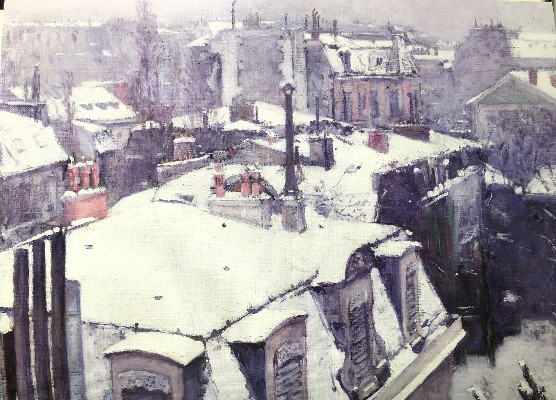SNOW-COVERED ROOFTOPS