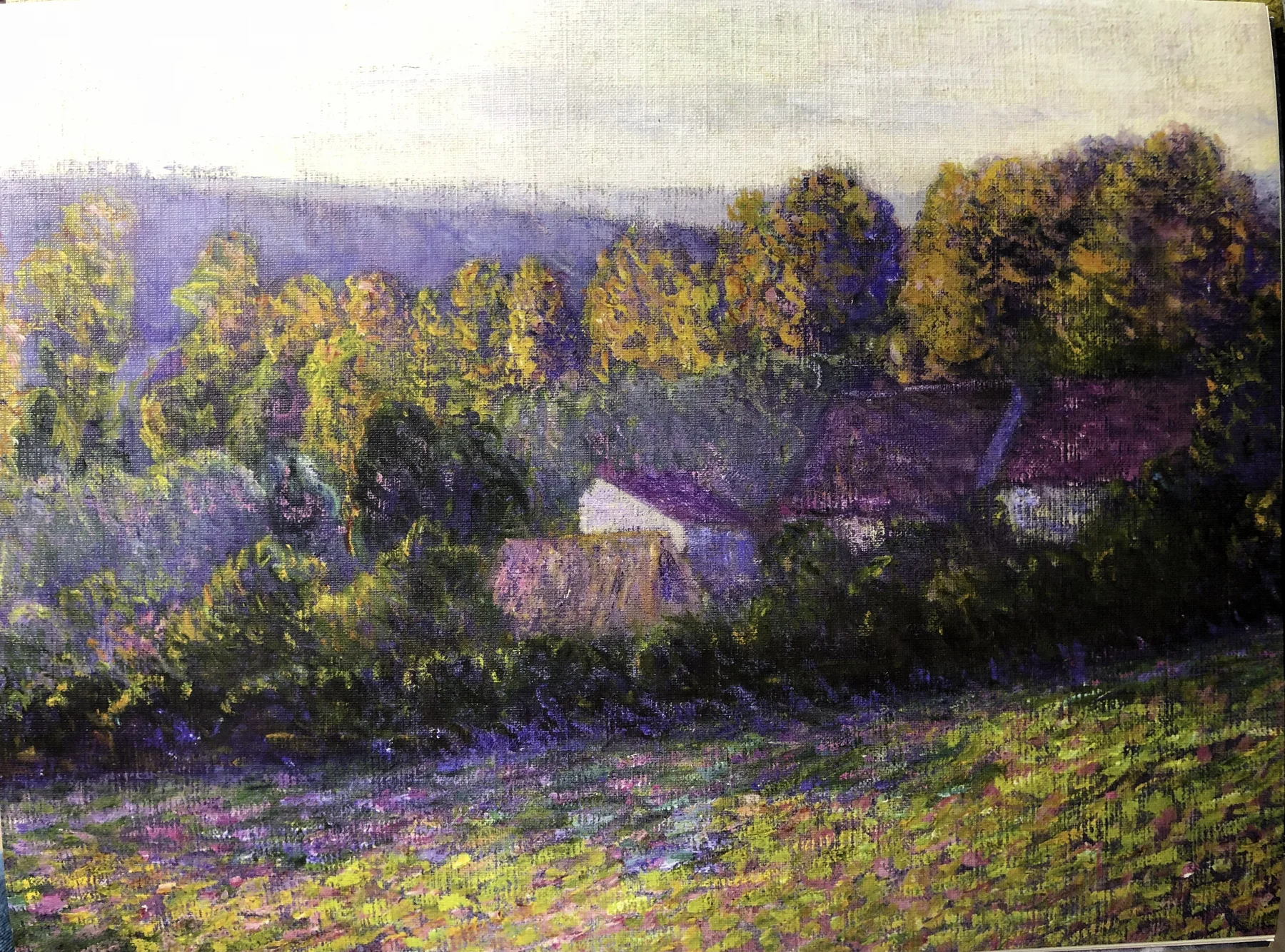 AUTUMN AFTERNOON, GIVERNY
