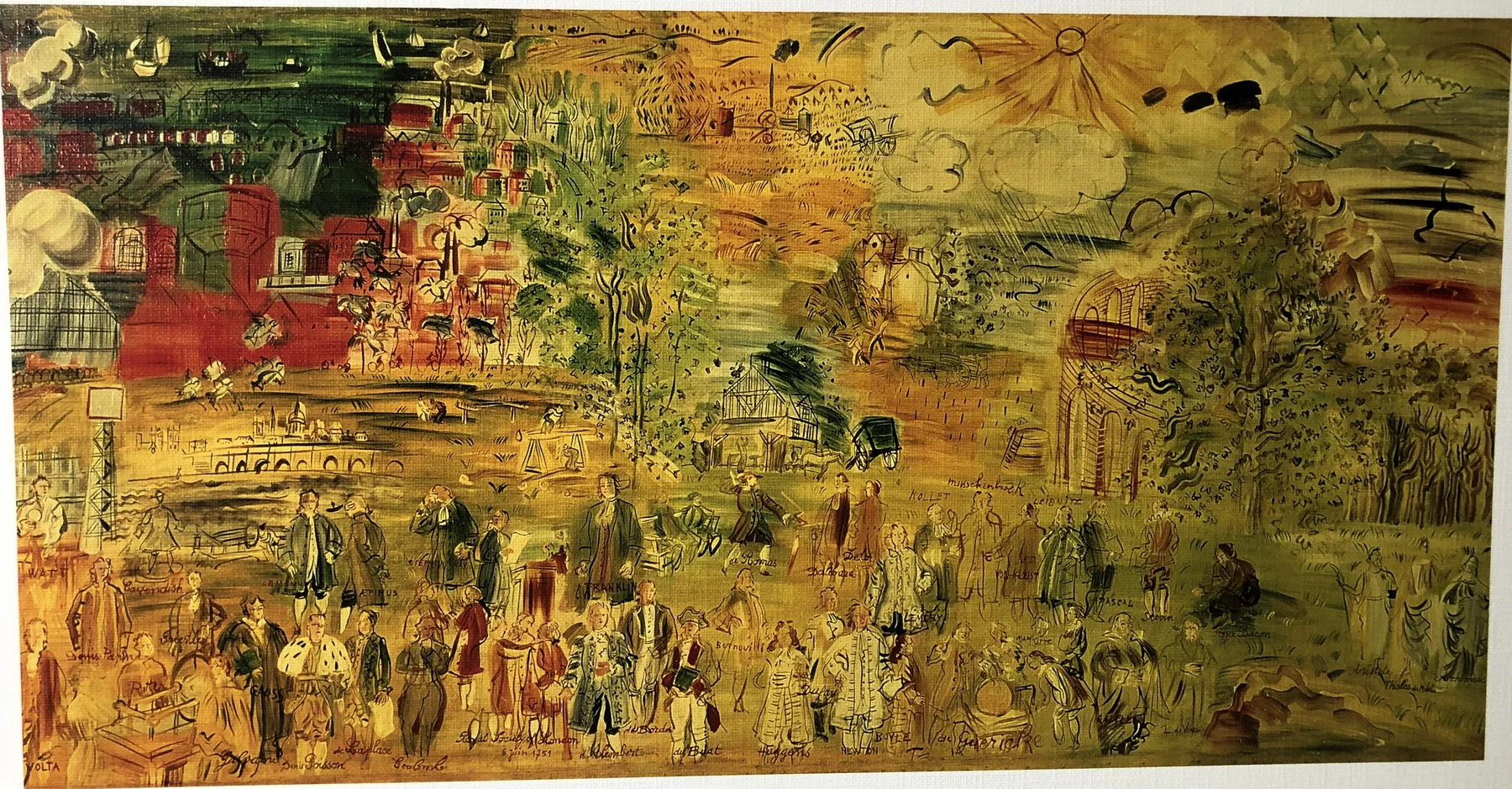LA FÉE ELECTRICITÉ (DETAIL)