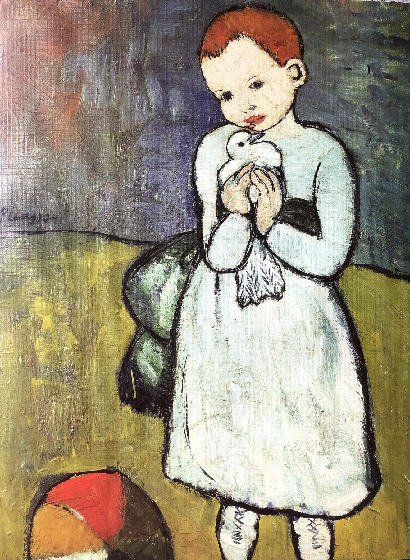 CHILD WITH A DOVE