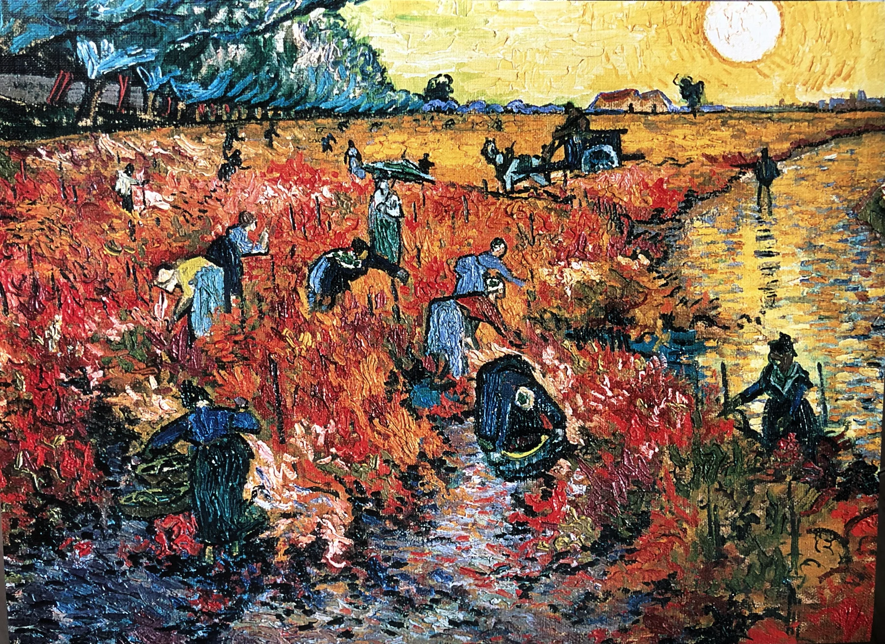 THE RED VINEYARD AT ARLES
