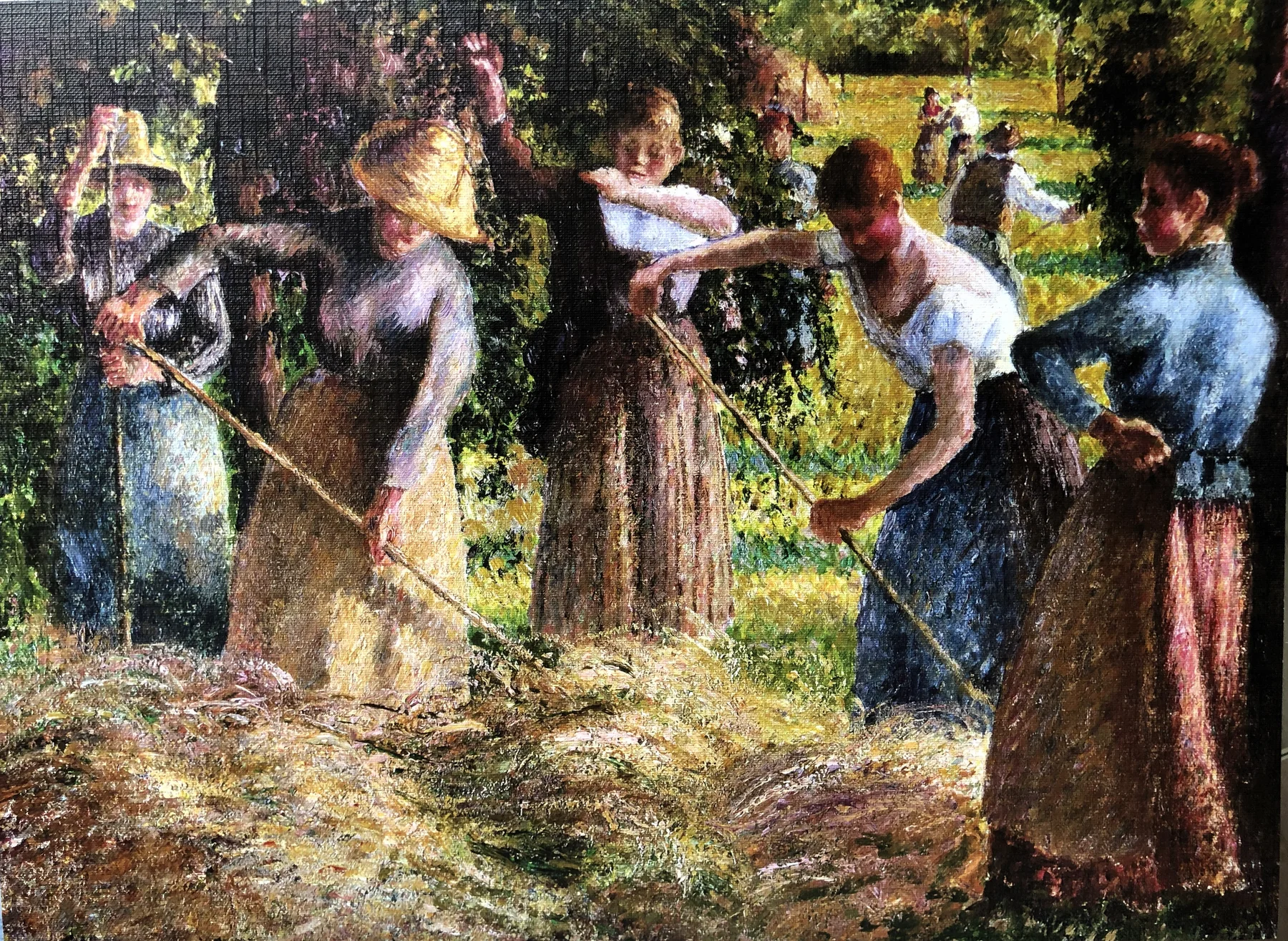 HAYMAKING AT ÉRAGNY