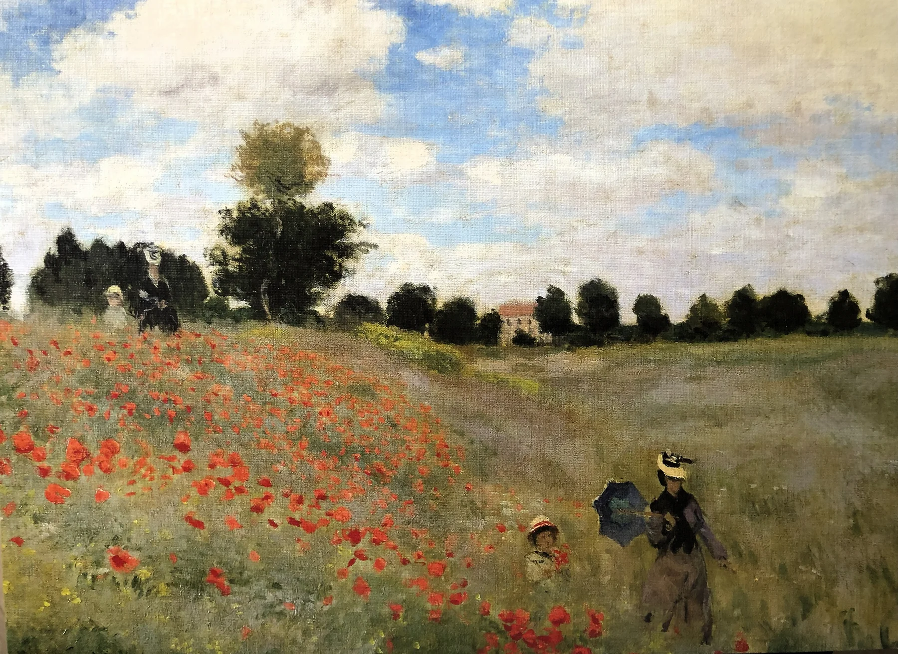 POPPY FIELD AT ARGENTEUIL