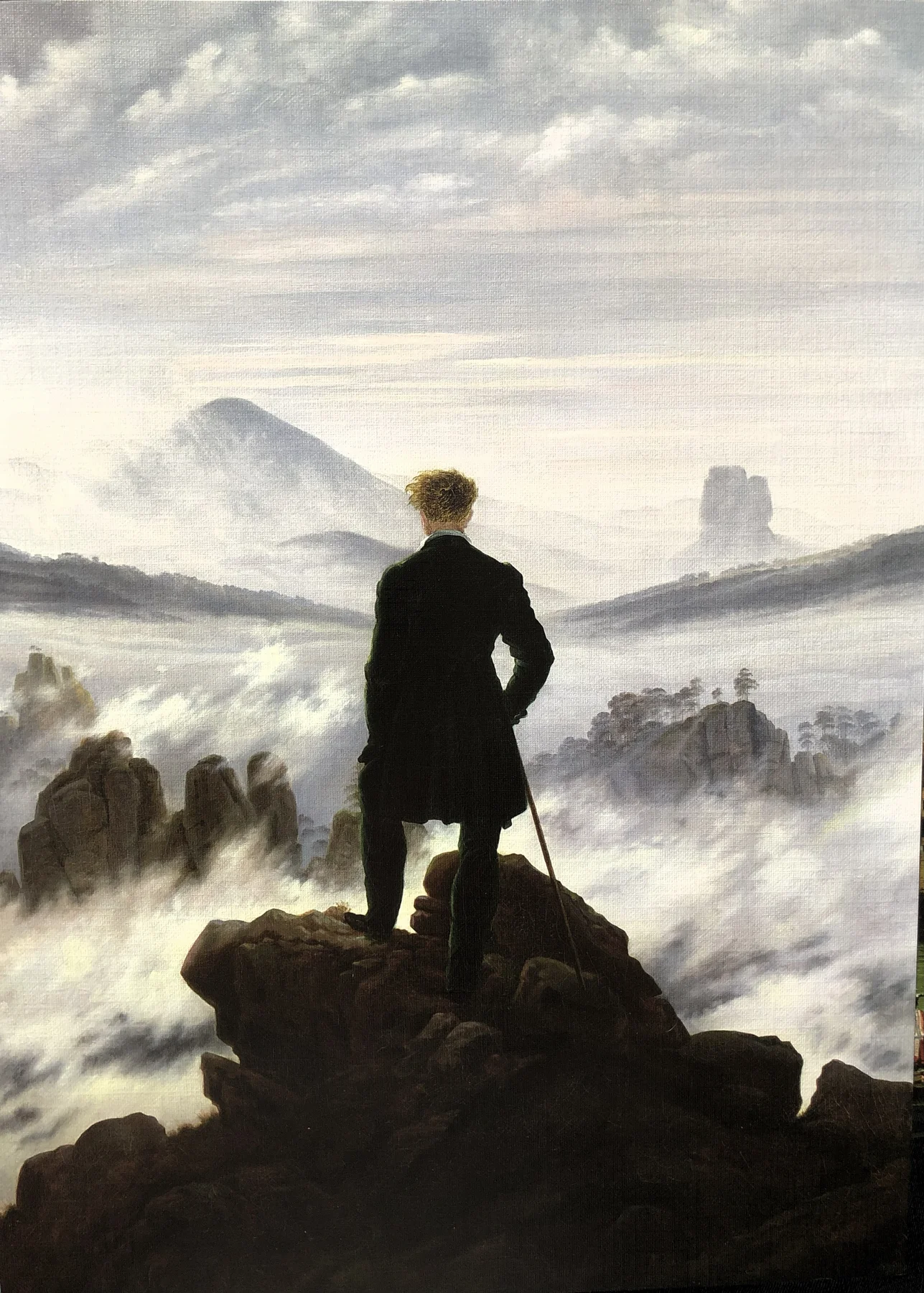 WANDERER ABOVE THE SEA OF FOG