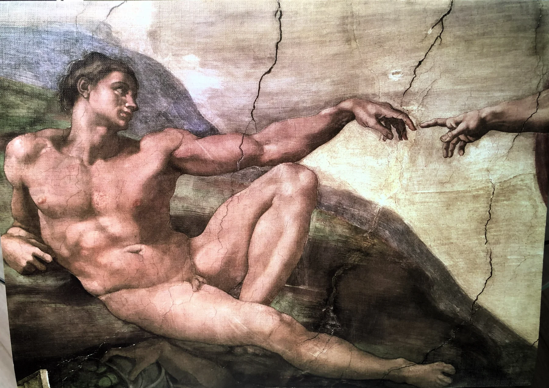 THE CREATION OF ADAM (DETAIL)