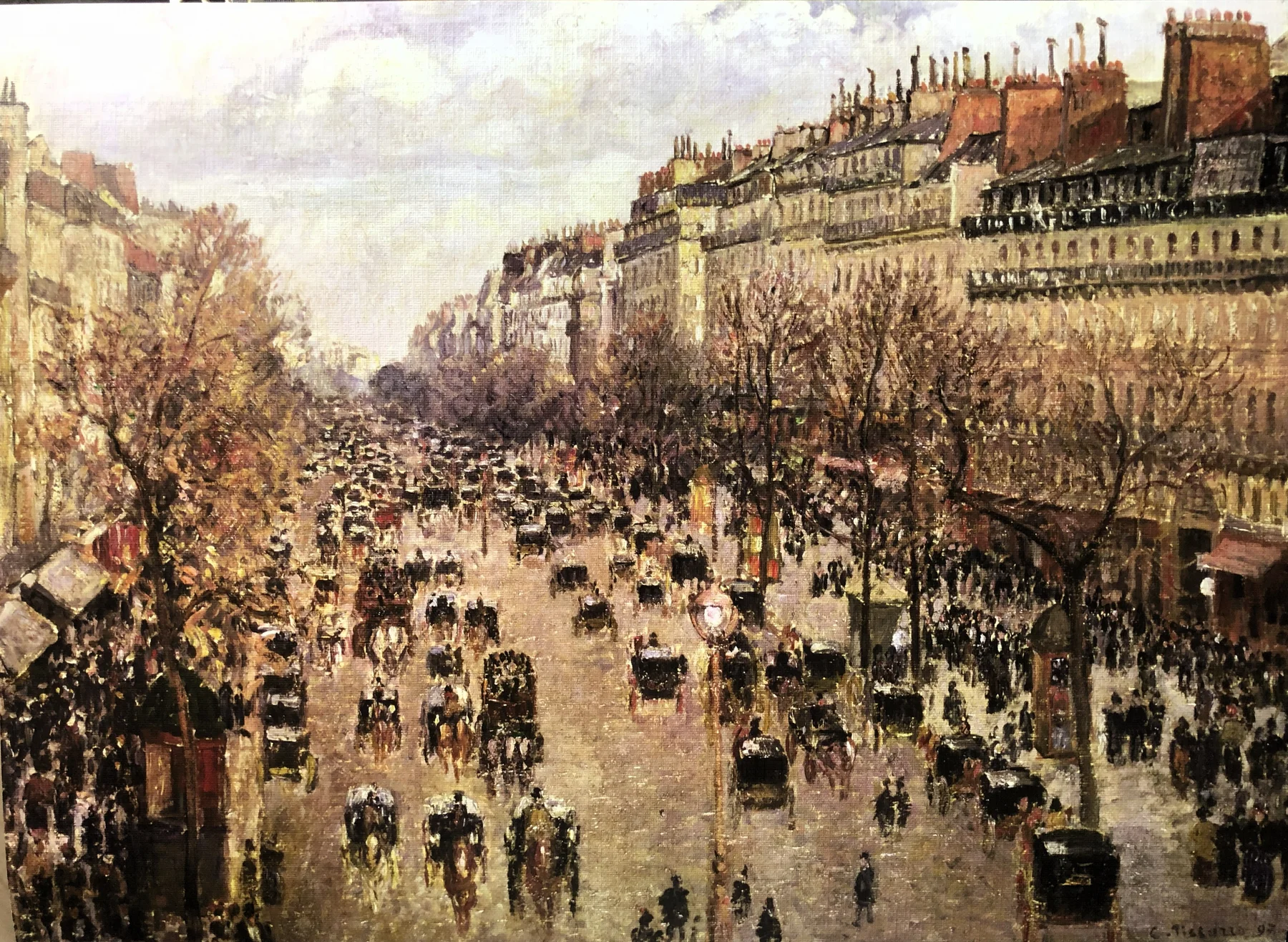 THE BOULEVARD MONTMARTRE, AFTERNOON SUN