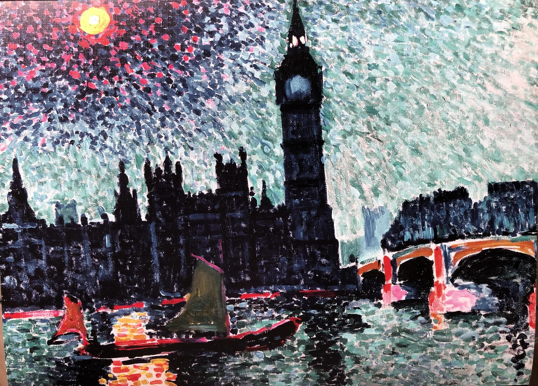 THE HOUSES OF PARLIAMENT, LONDON