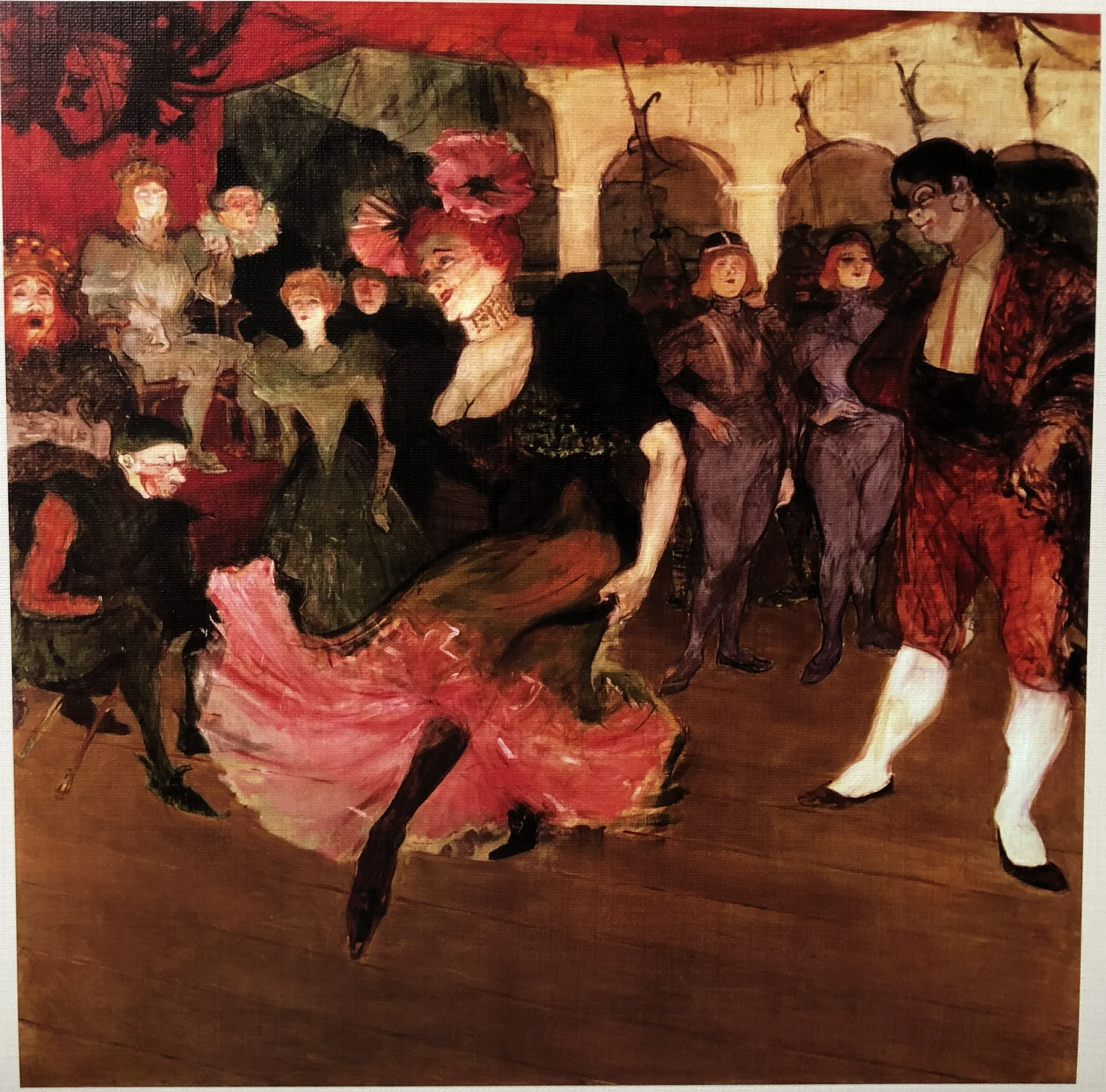 MARCELLE LENDER DANCING THE BOLERO IN “CHILPÉRIC”